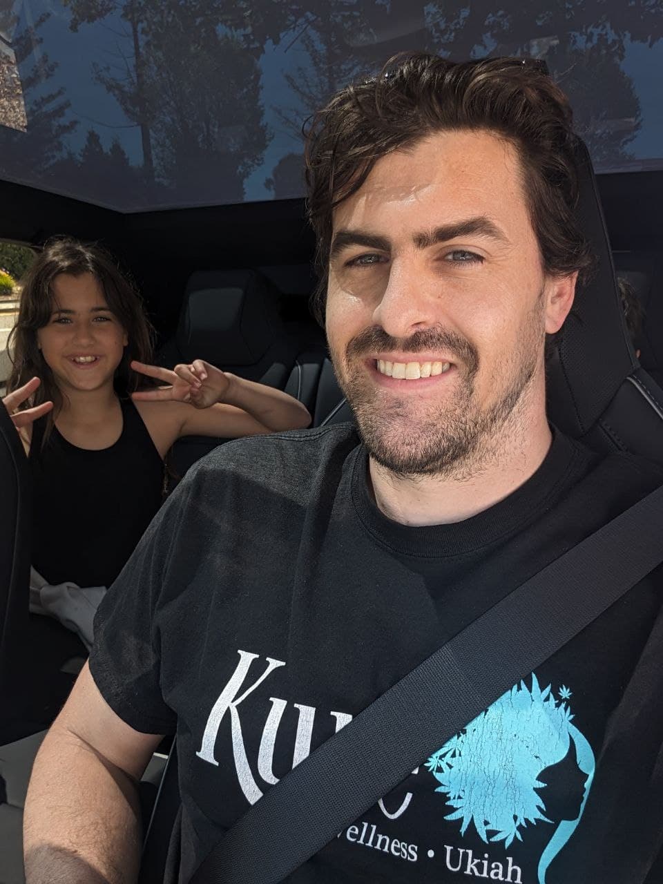 Russell Green with family